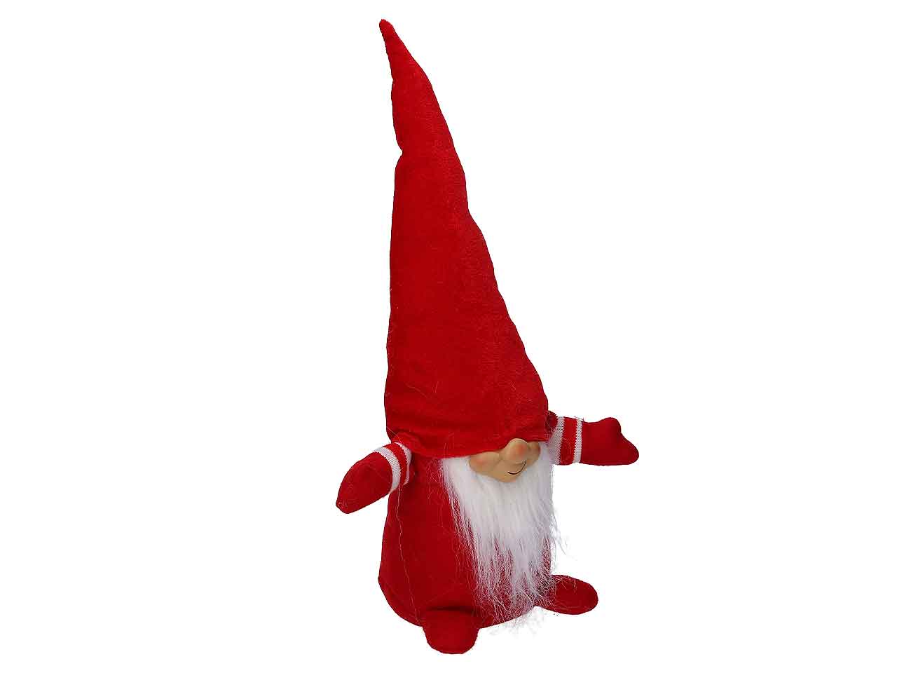 Gnomo seduto tes.rosso 45cm 6163340000