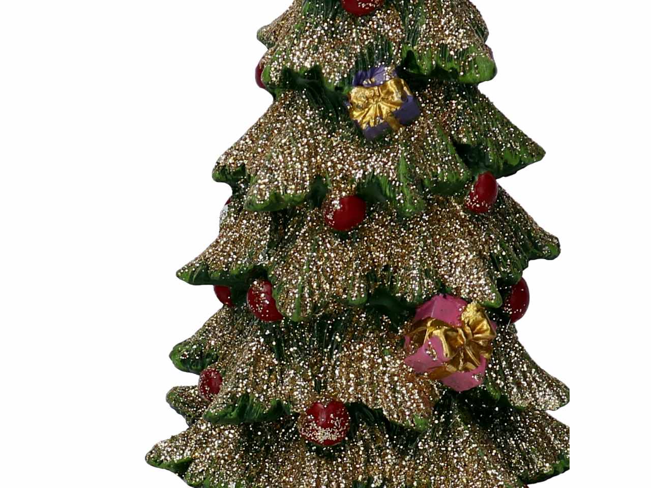 Albero resina verde cm11,5x25