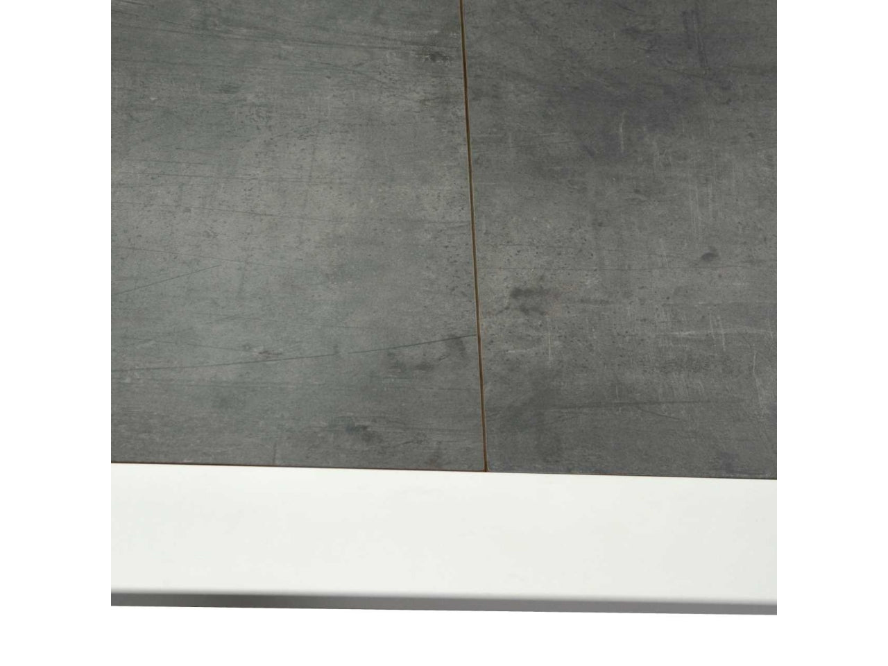 Tavolo alluminio allungabile riverside bianco hpl 200/300,5x104xh.76cm