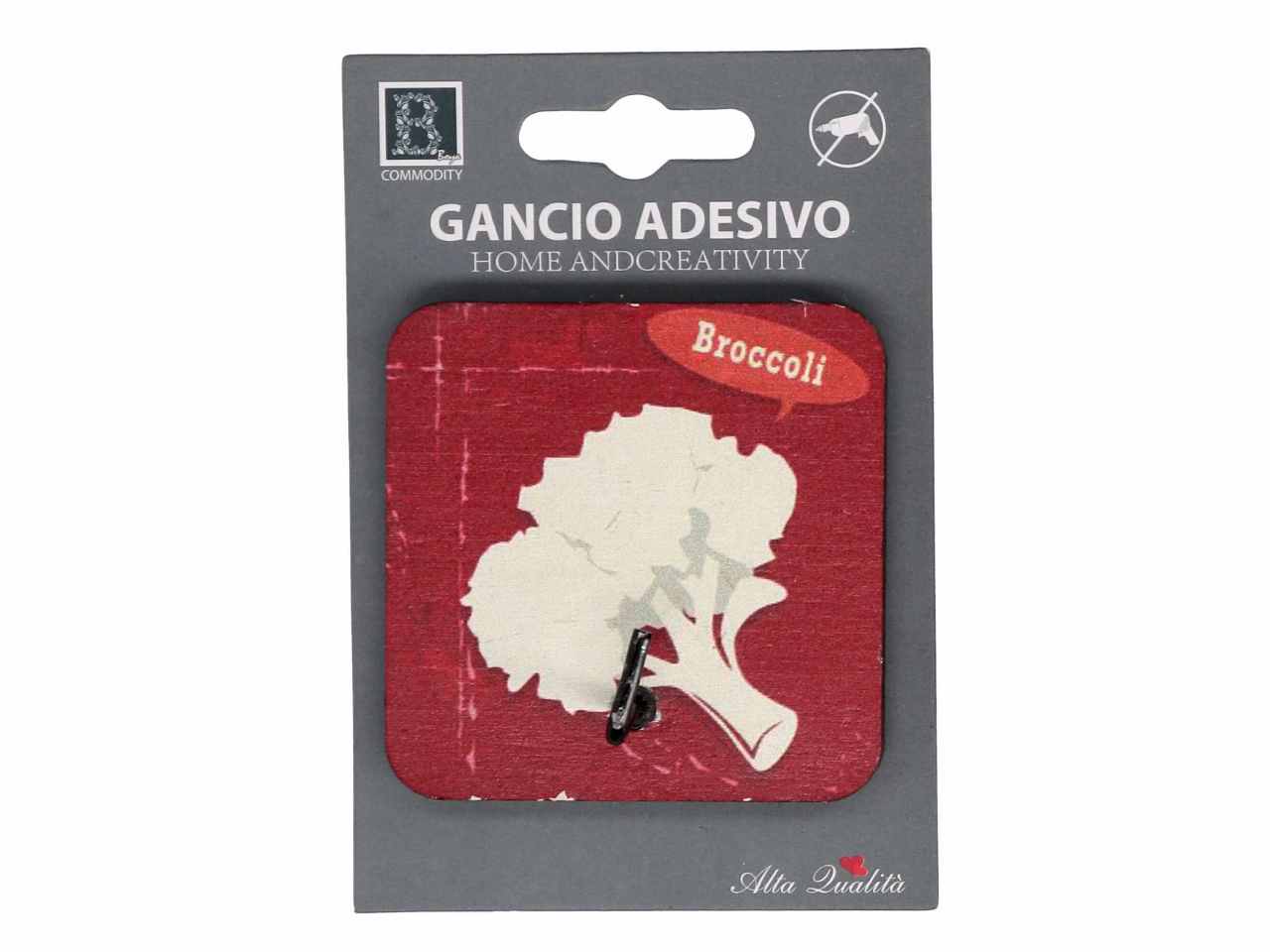 Appendino verdura in legno 1 posto assortiti cm6,4x1x6,4
