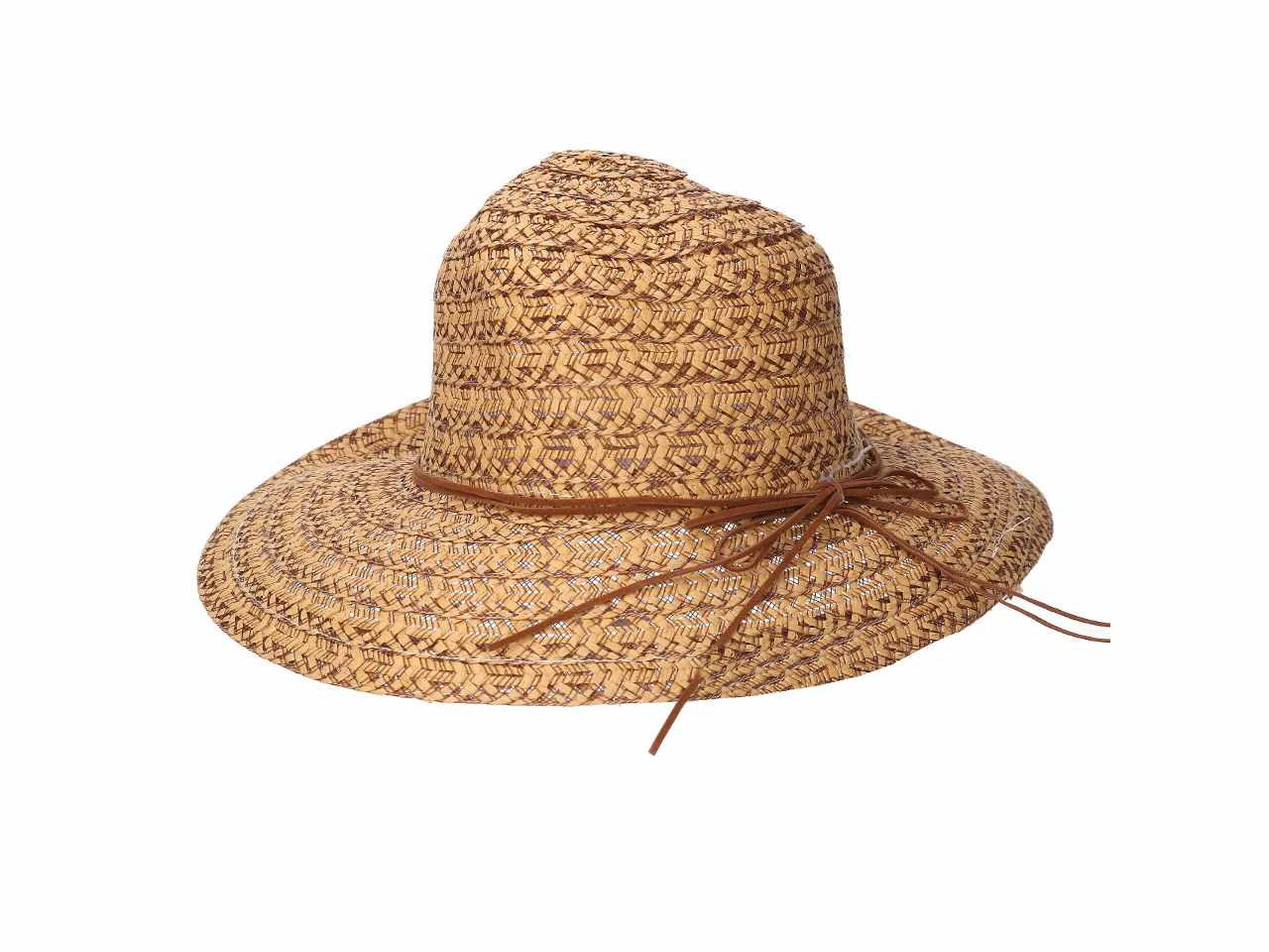 Cappello per donna d.57x58cm con fiocco e perla in 3 colori assortiti