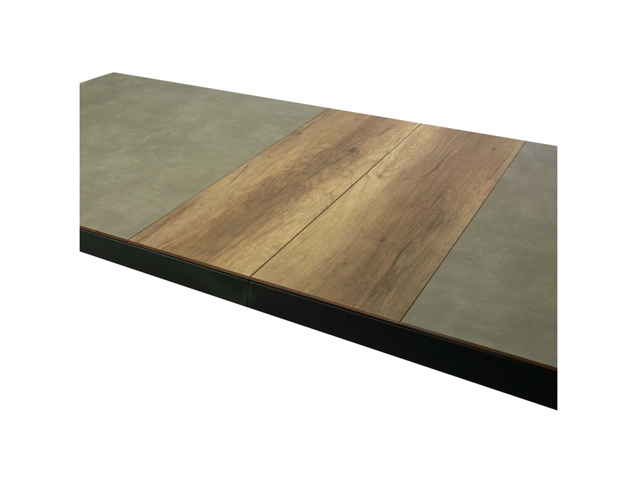Tavolo in alluminio riverside allungabile colore antracite 243/303x102xh.77cm
