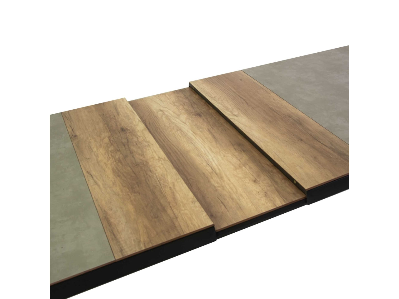Tavolo in alluminio riverside allungabile colore antracite 243/303x102xh.77cm