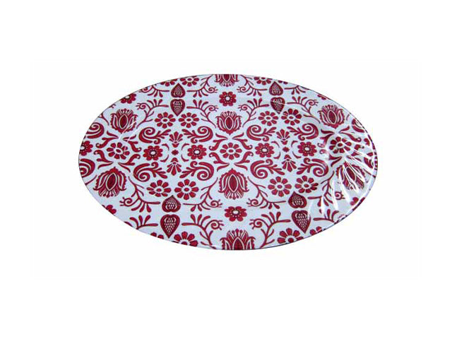 Antipastiera melam.36cmrossa me-1645-0832
