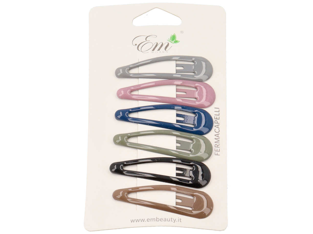 Fermagli misura 5cm - la confezione comprende 6 fermagli