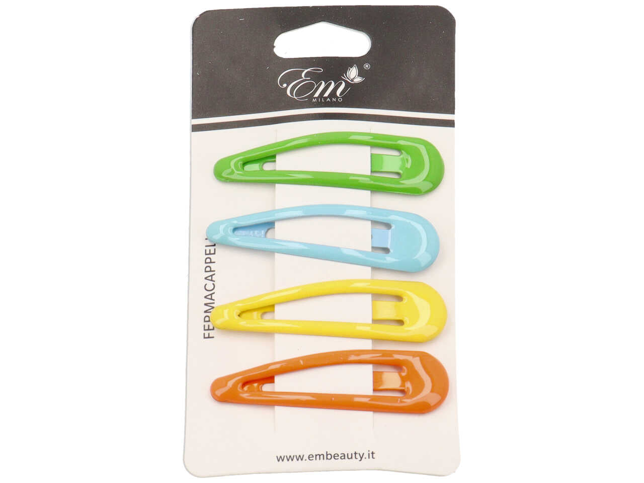Fermagli misura 6cm - la confezione comprende 4 fermagli
