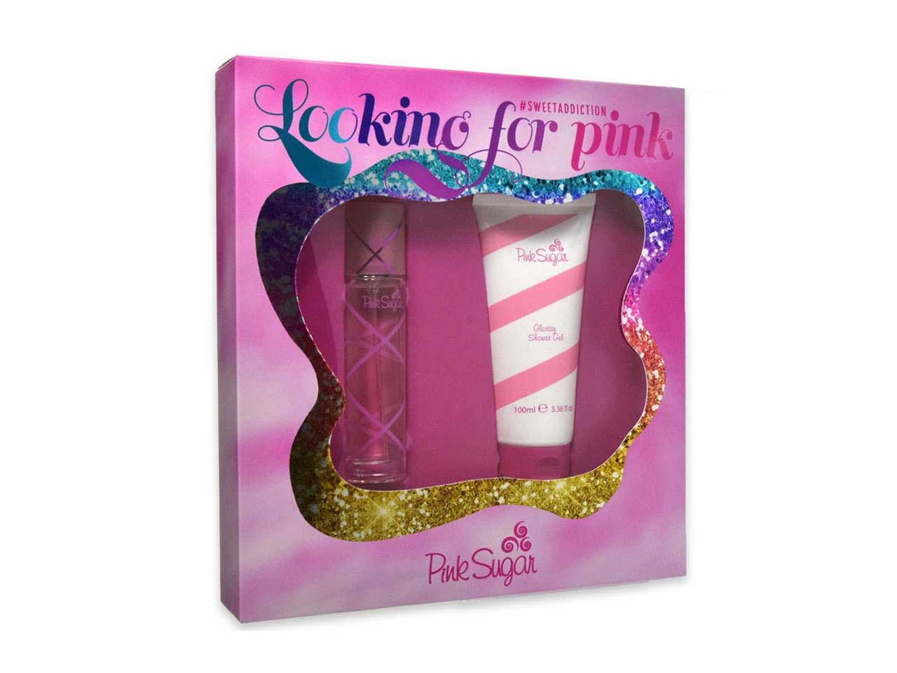 Aquolina pink sugar coffret eau de toilette 30 ml + glossy shower gel 100 ml