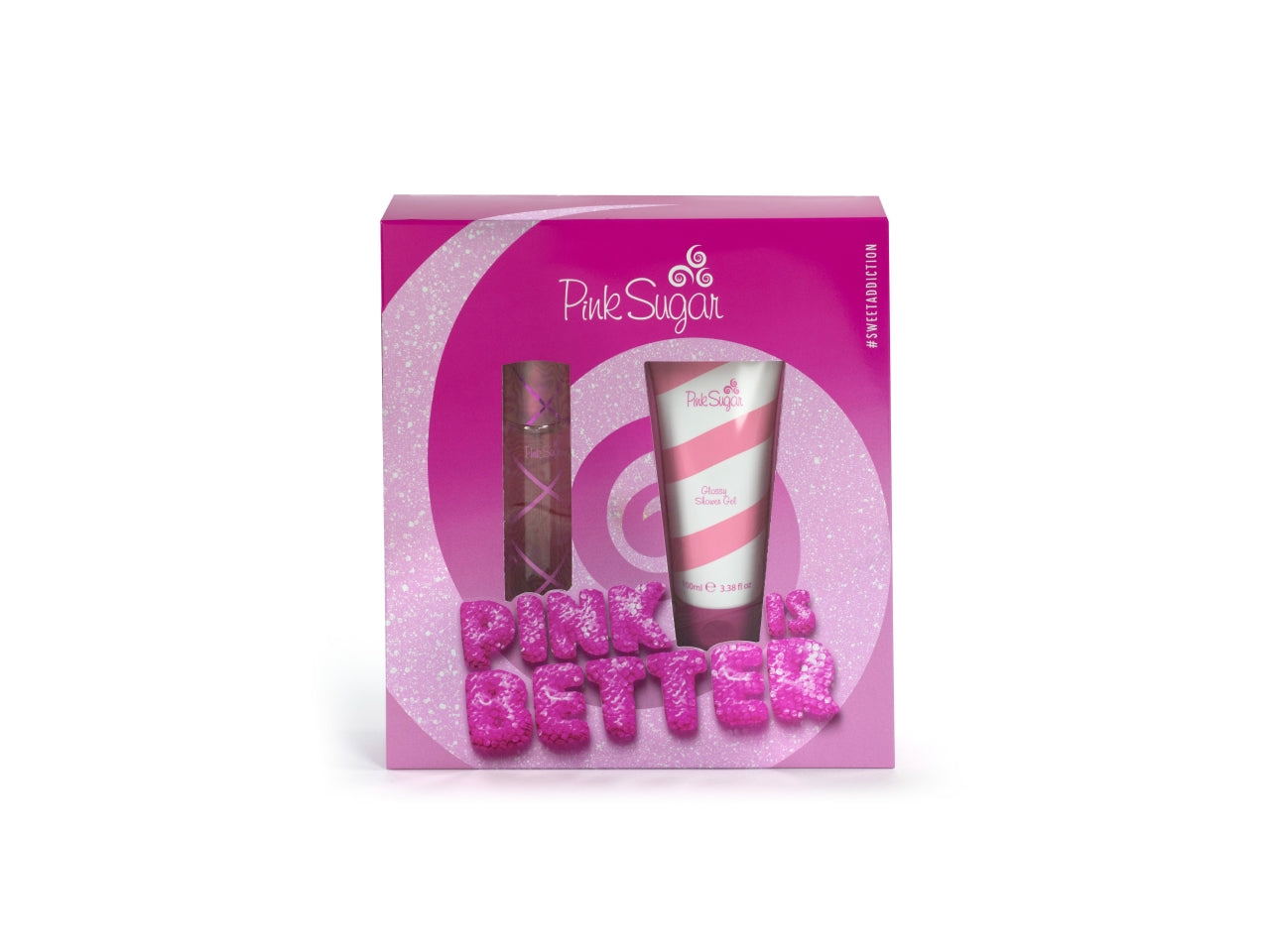 Edt 30 ml + glossy shower gel 100 ml  edt 30 ml + glossy shower gel 100 ml  pink sugar
