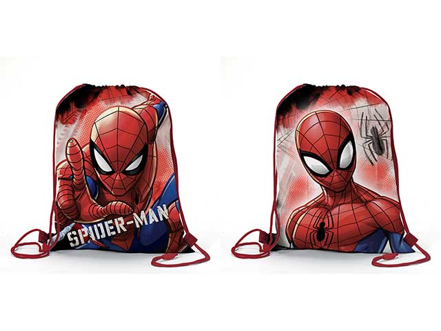 Spiderman zainetto piatto m01502mc