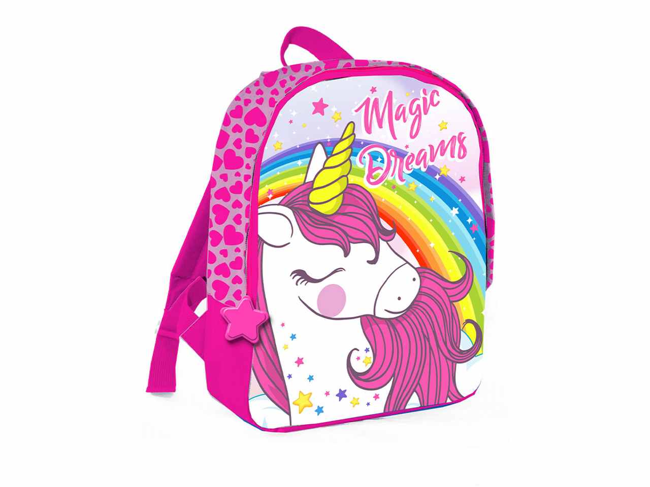Unicorno zaino piccolo multicolor