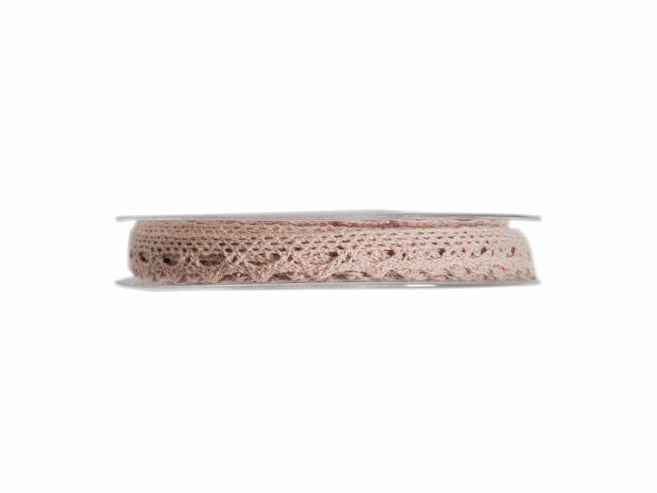 Nastro merletto mm10x10mt colore pelle
