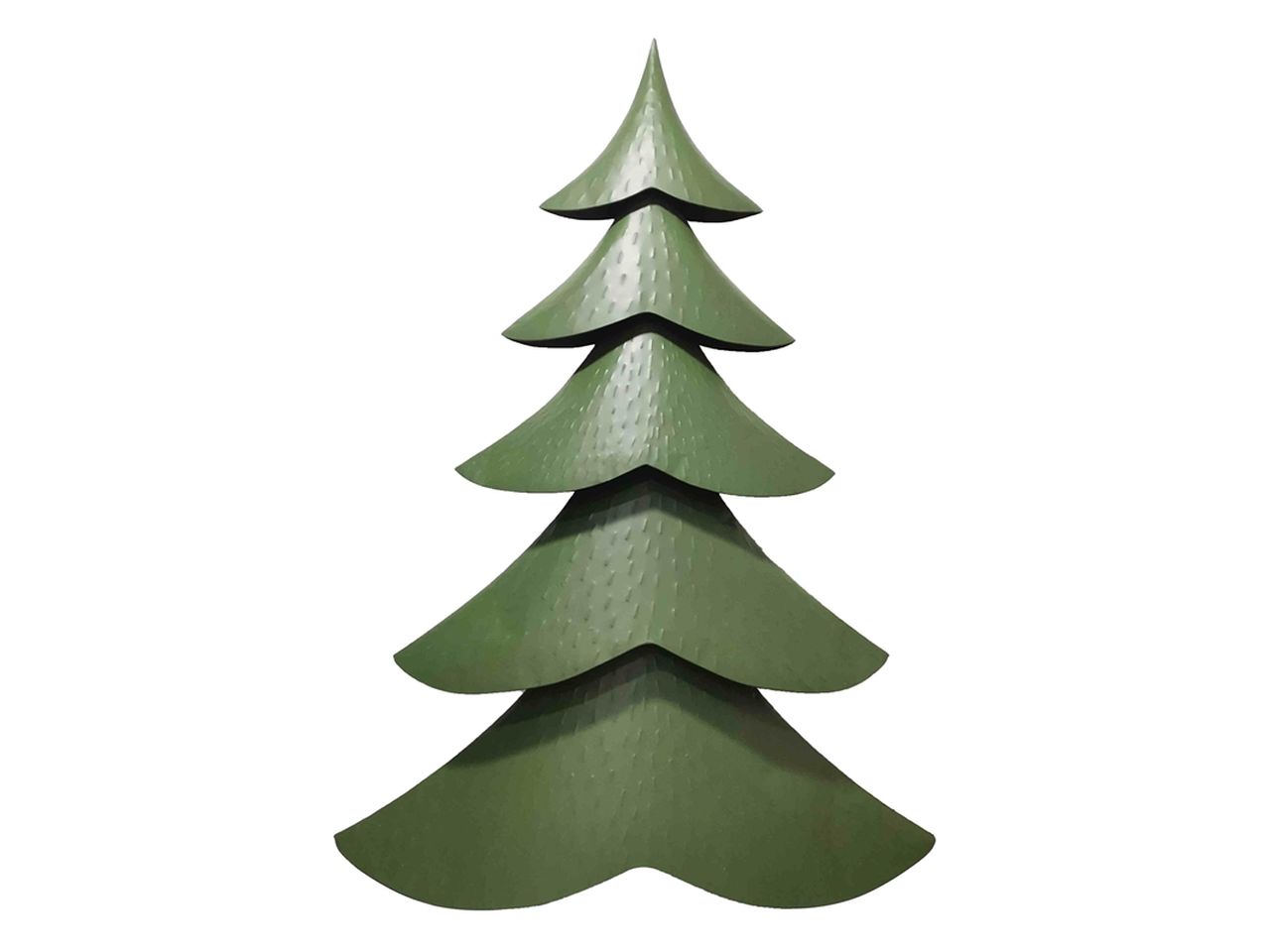 Albero colore verde misura h.180cm in metallo