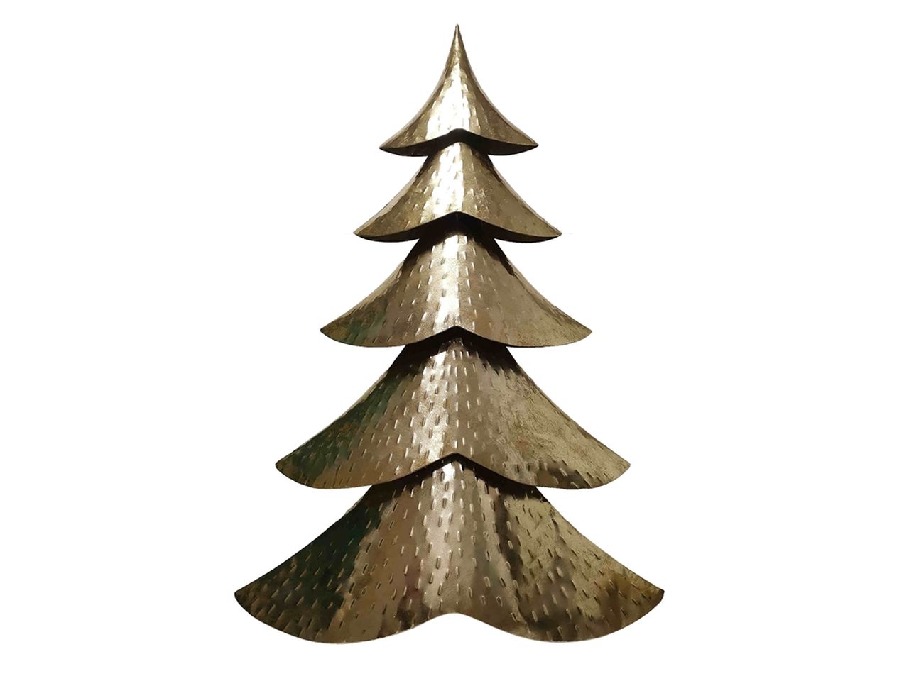 Albero colore oro misura h.180cm in metallo
