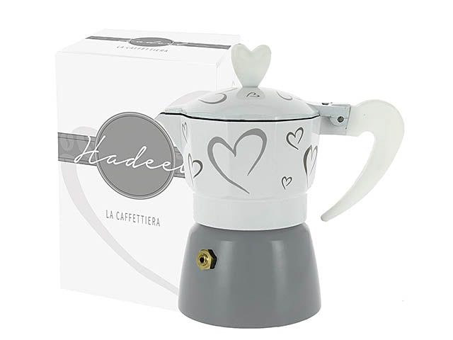 Caffettiera c/cuori 12,5x13cn17su260