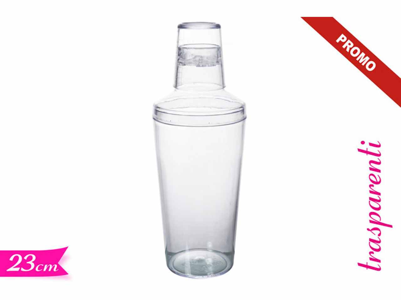 Shaker trasparente 609906