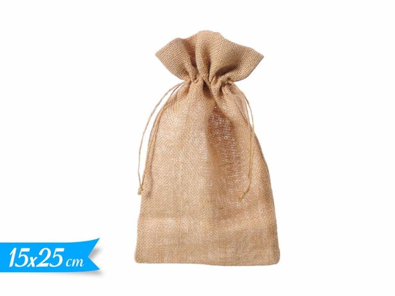 Sacchetto juta 15x25cm 571787