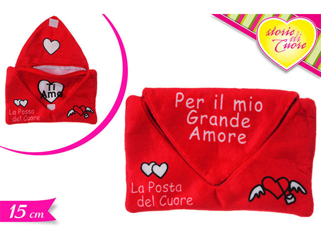 Busta porta regalo con zip 24x15cm
