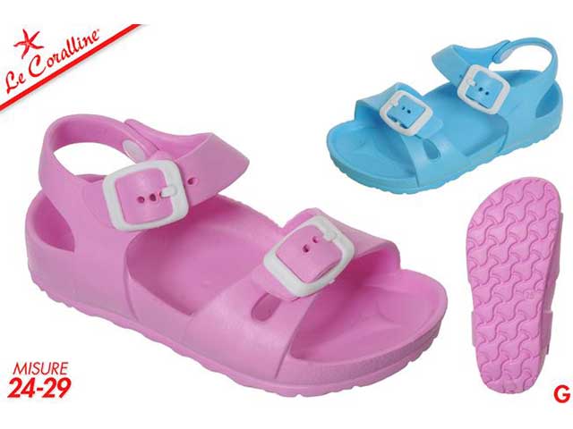 Ciabatte a fascia bambino taglia 24-29