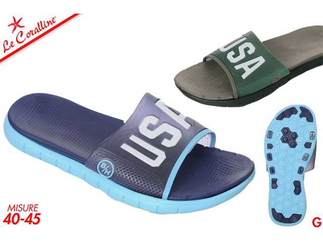 Ciabatte a fascia uomo taglia 40-45