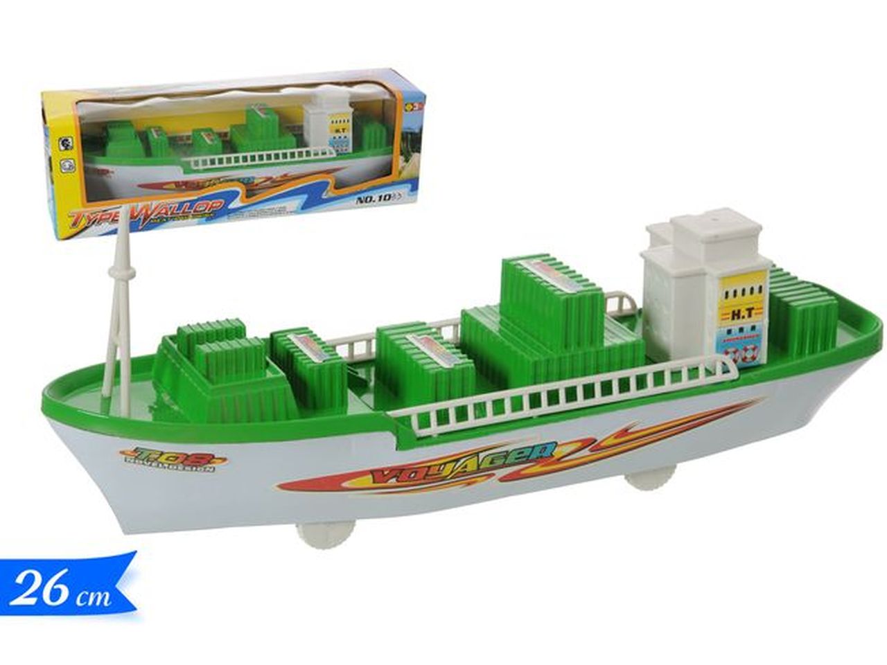 Nave cargo in box 26cm