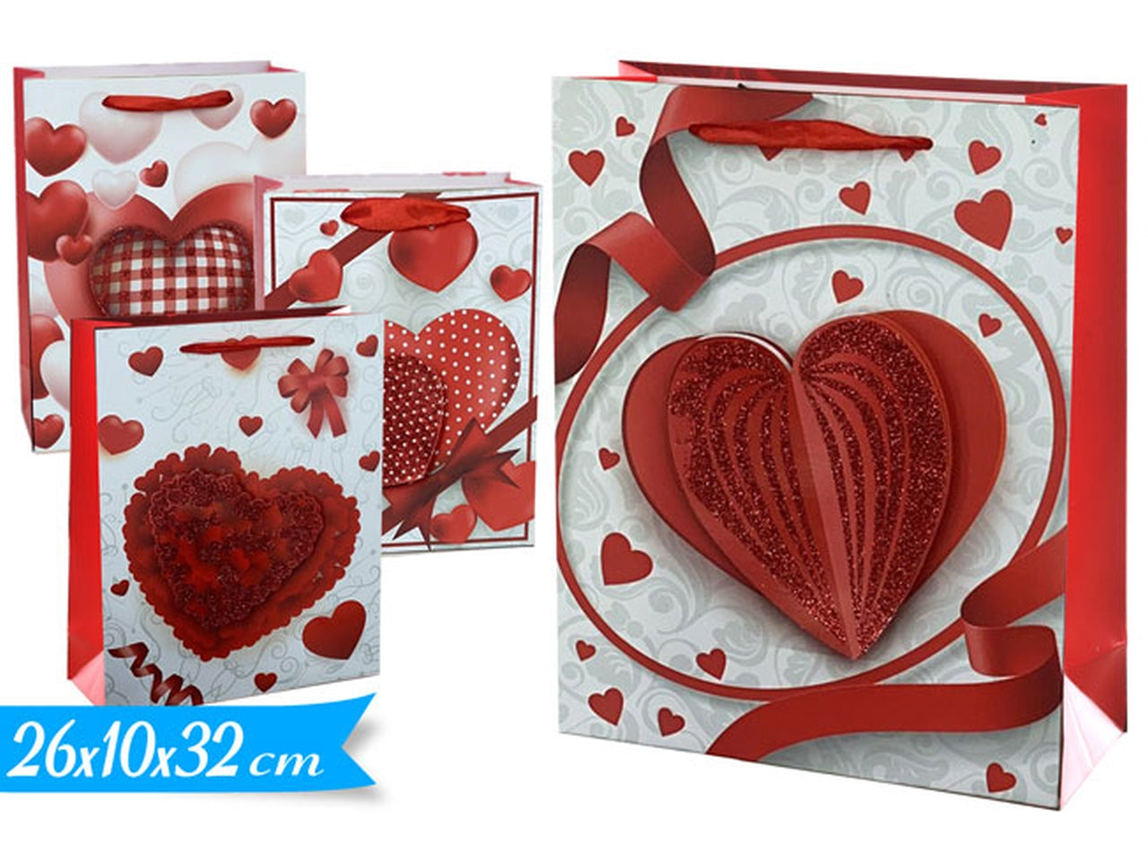 Busta misura 26x32x10cm assortita