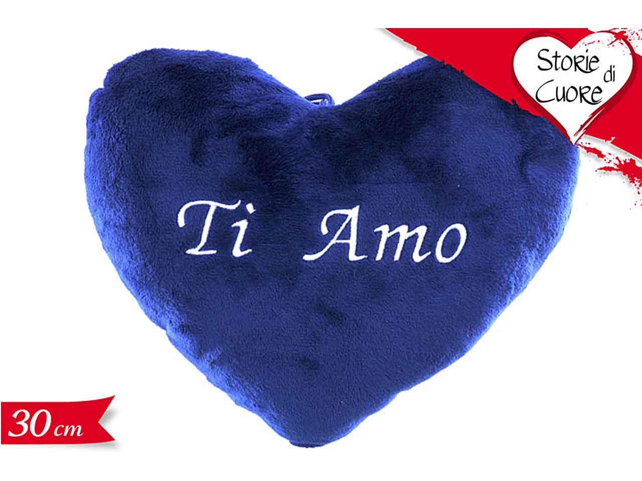 Cuscino cuore ti amo 30cm 557817