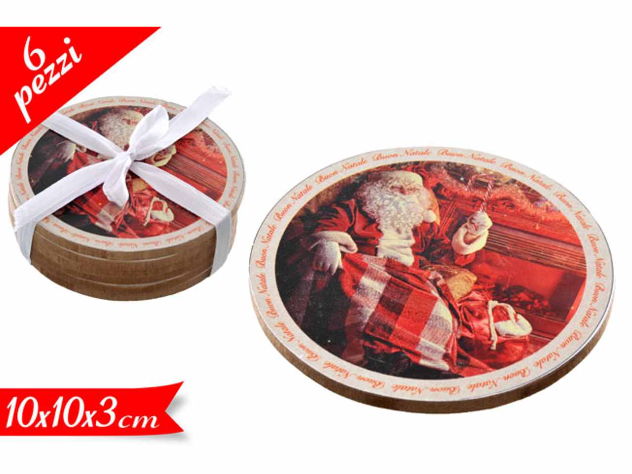 Sotto bicchieri 6 pezzi