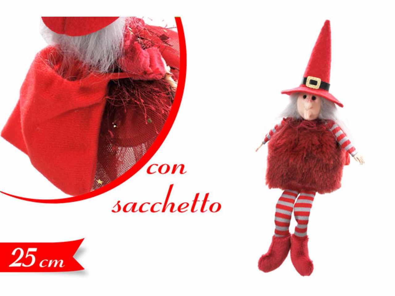 Befana seduta