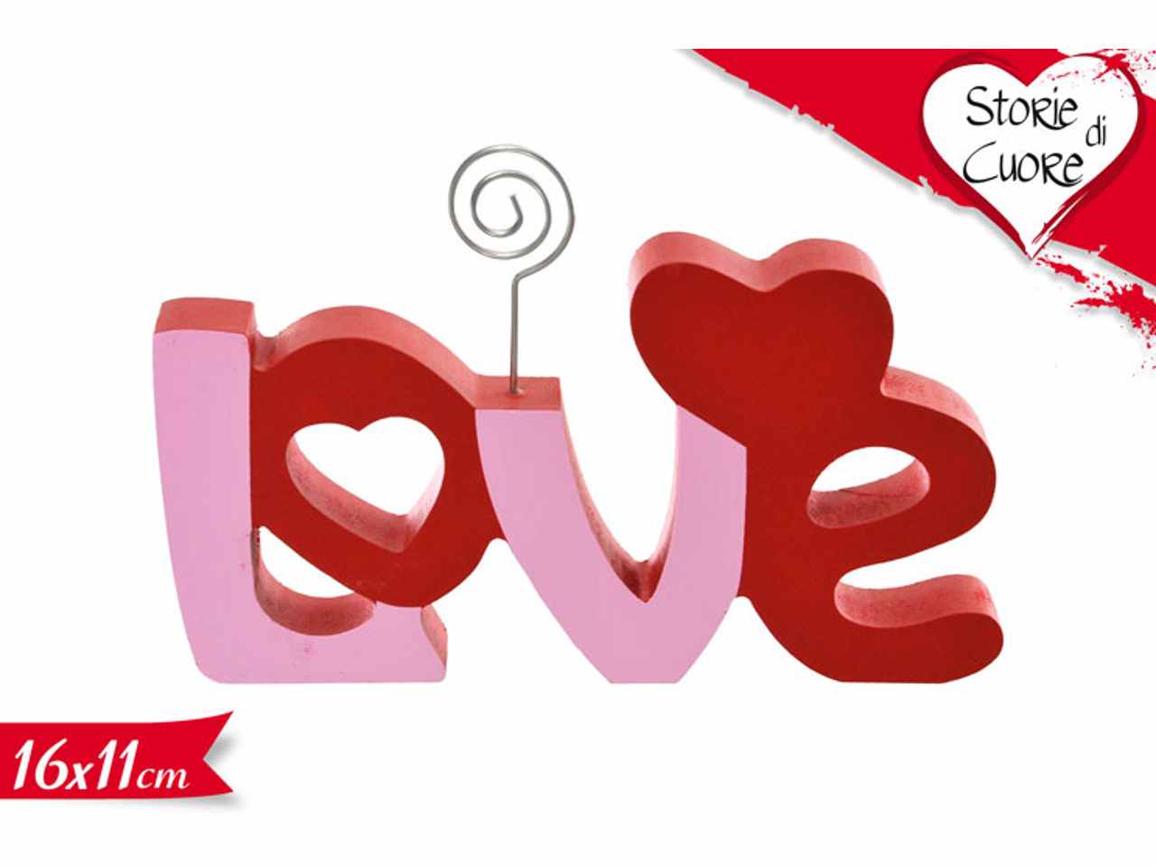 Porta foto love 16x11cm