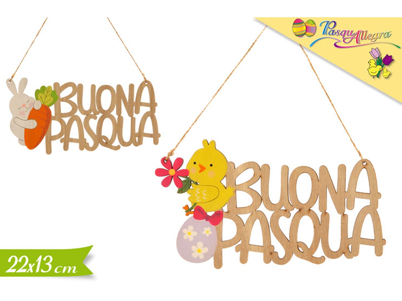 Pendaglio con scritta assortito