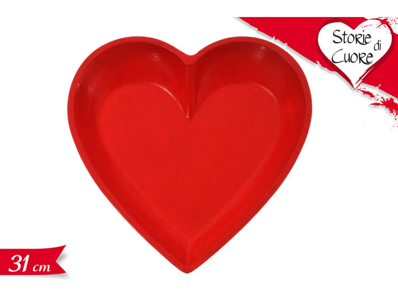Svuotatasche con cuore misura 31cm