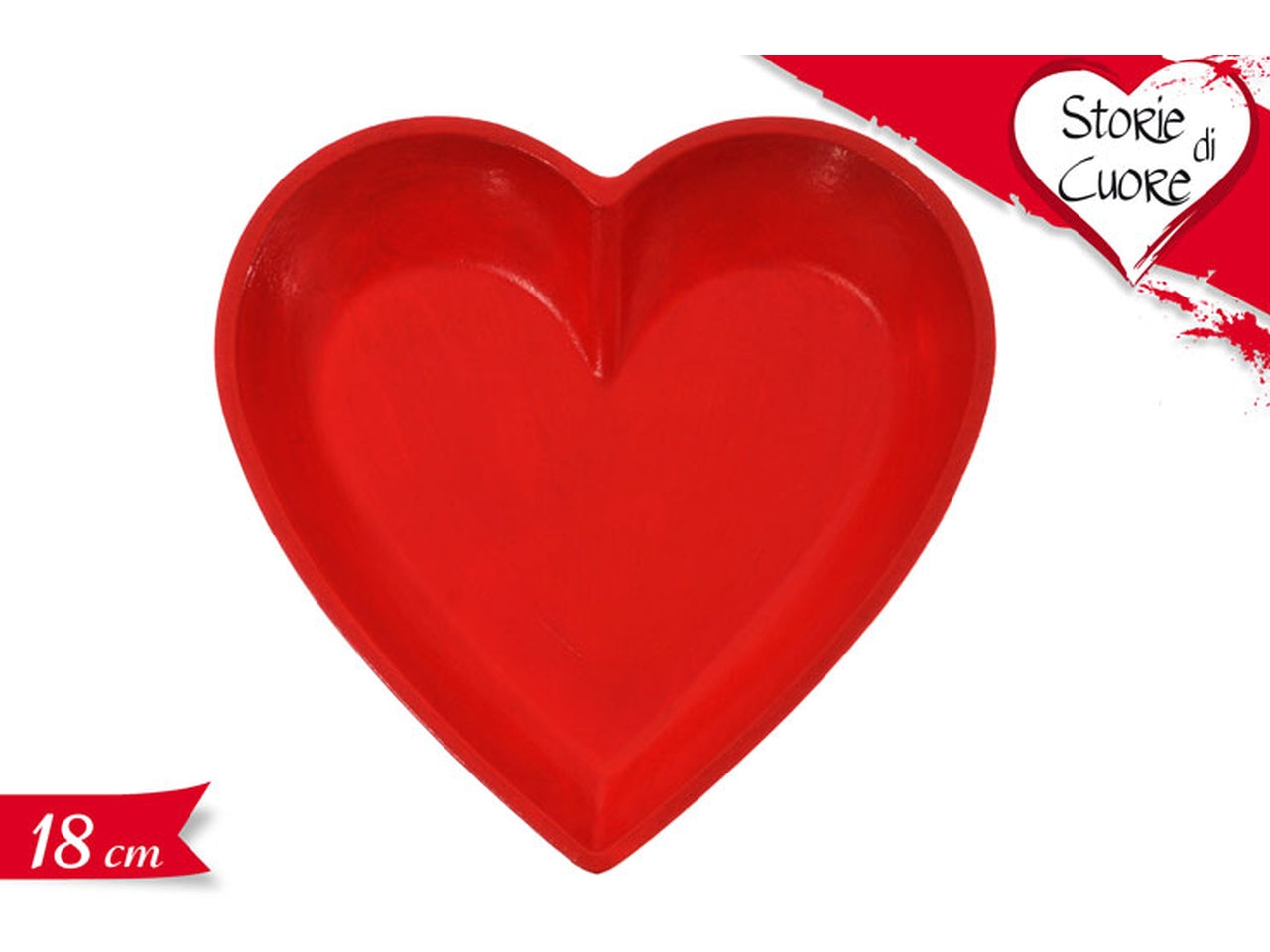 Svuotatasche con cuore misura 18cm