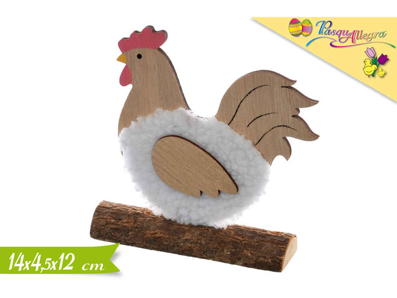 Decorazione con gallina assortito