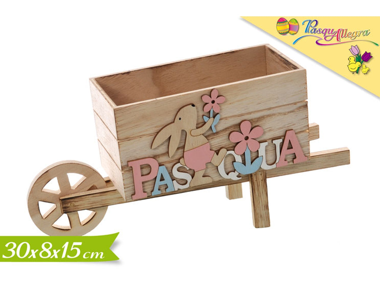 Decorazione carretto pasquale