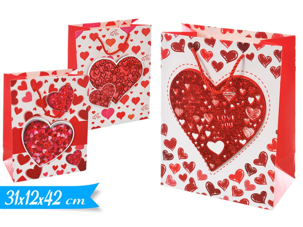 Busta misura 31x42x12cm assortita
