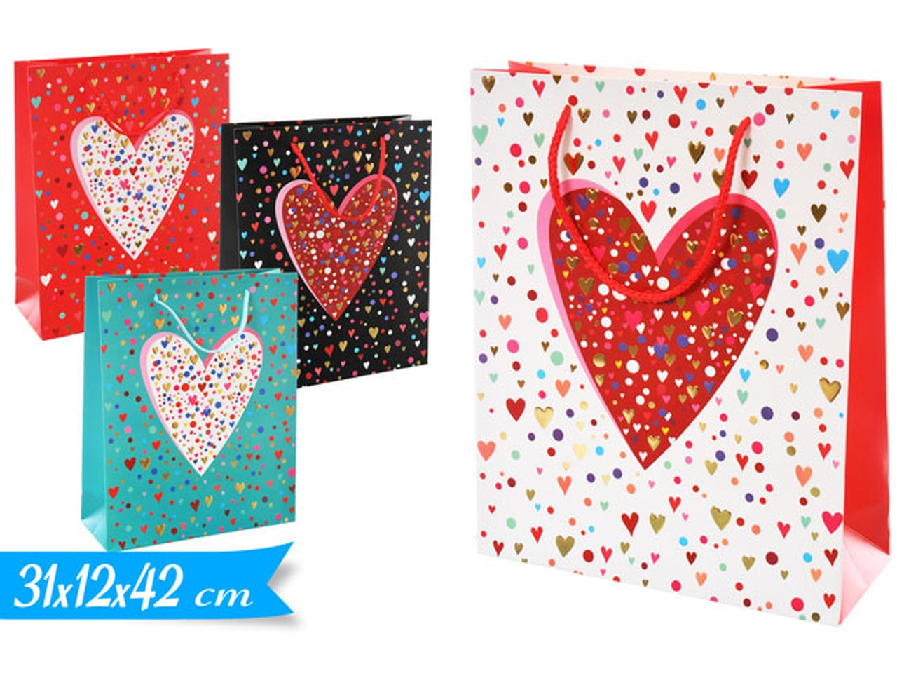 Busta misura 31x42x12cm assortita