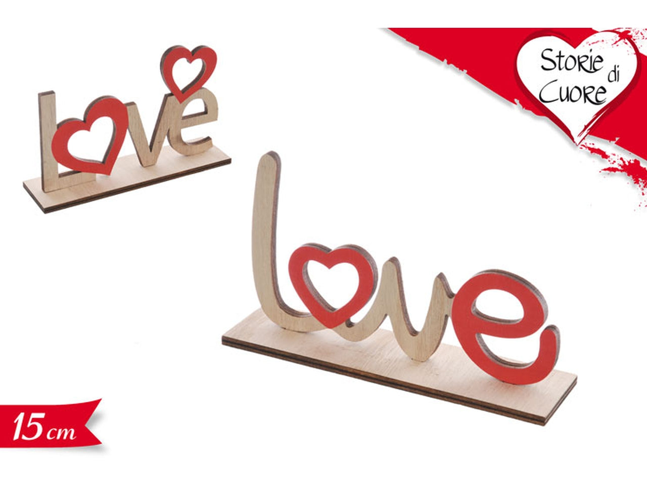 Scritta love assortita
