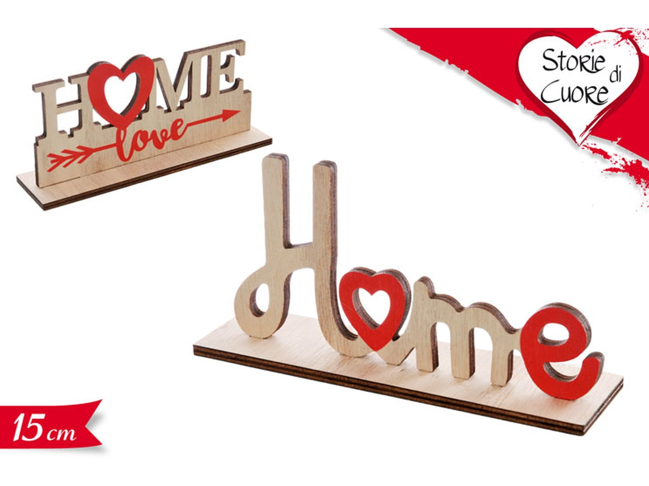 Scritta home assortita