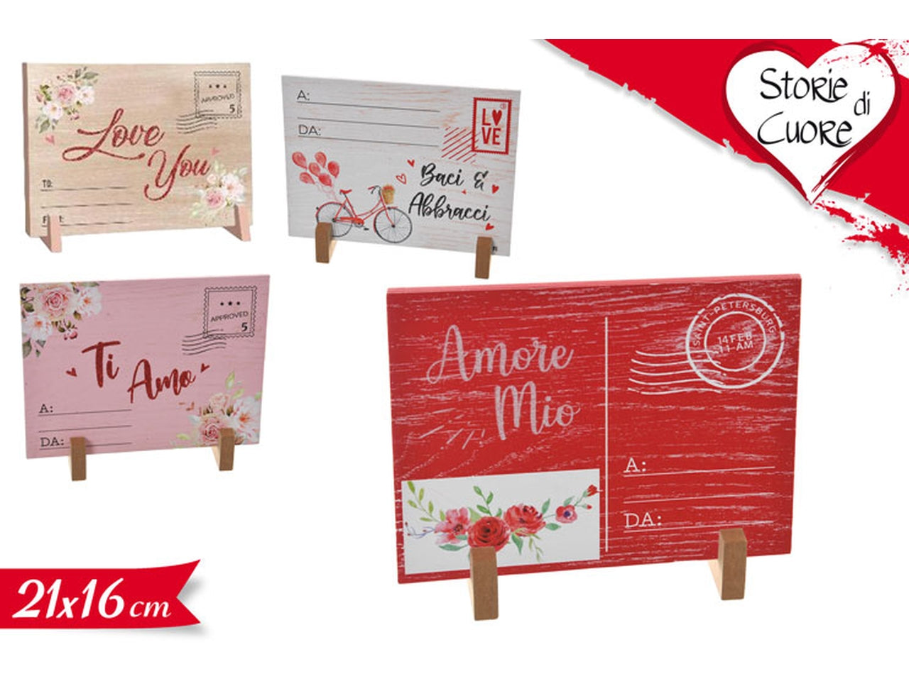 Decorazione cartolina