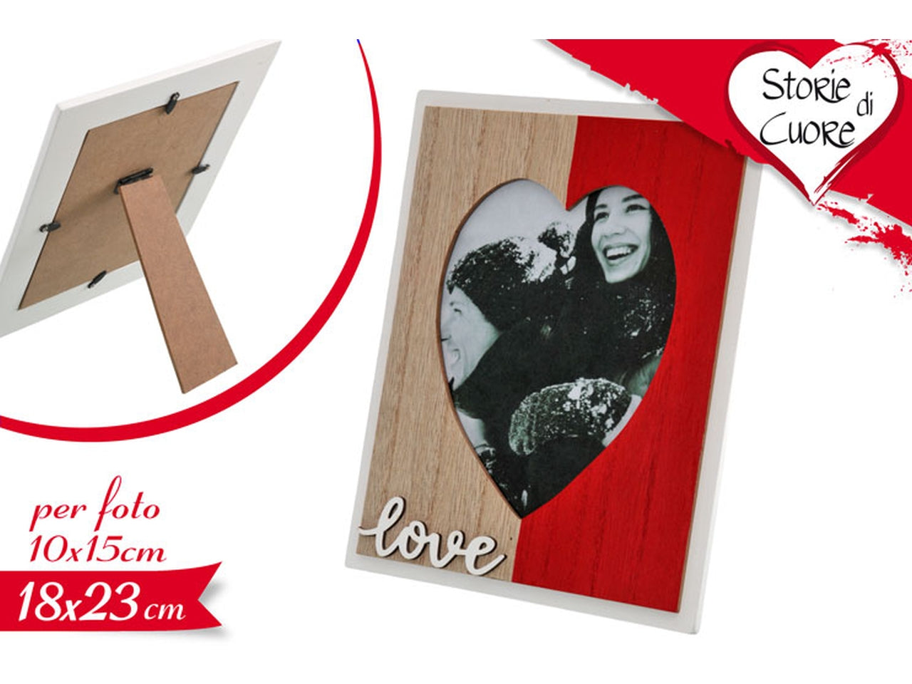 Portafoto love 18x23cm