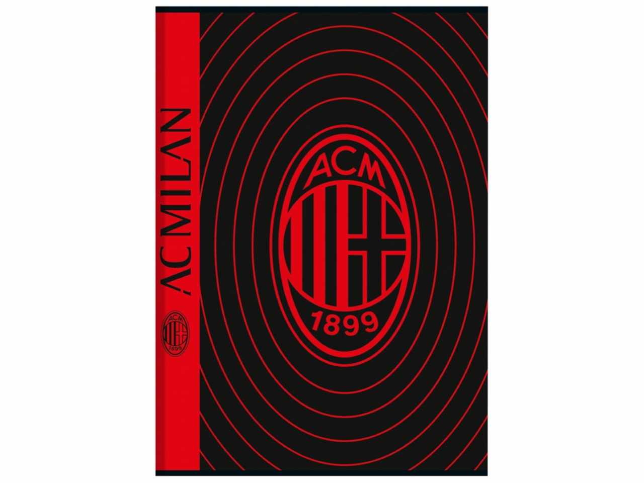 Quaderno milan maxi a4 80gr fogli 80 rigatura A - la confezione comprende 10 quaderni - assortiti
