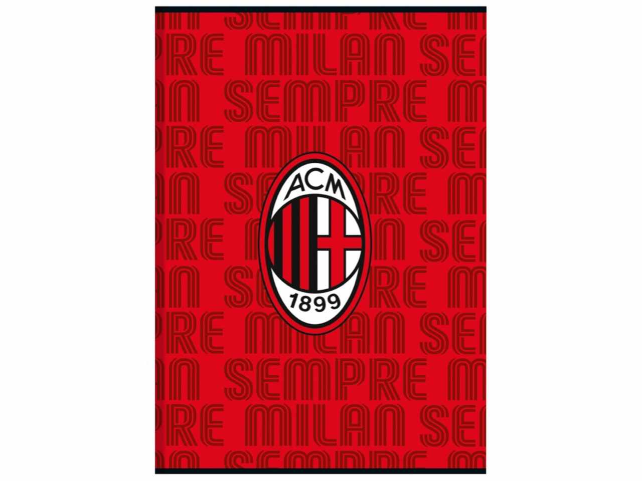 Quaderno milan maxi a4 80gr fogli 80 rigatura A - la confezione comprende 10 quaderni - assortiti