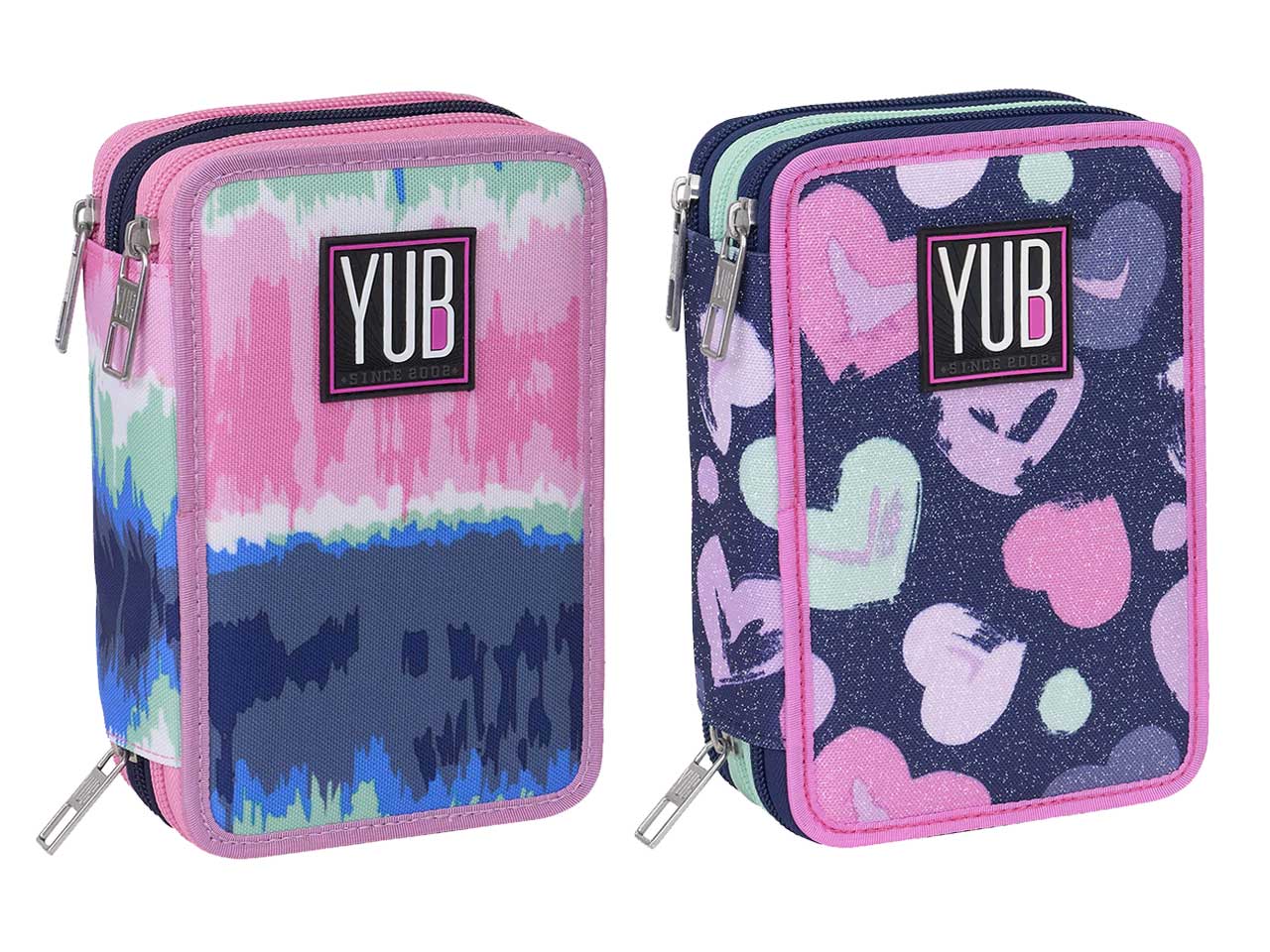 Yub girly pwr astuccio 3 zip