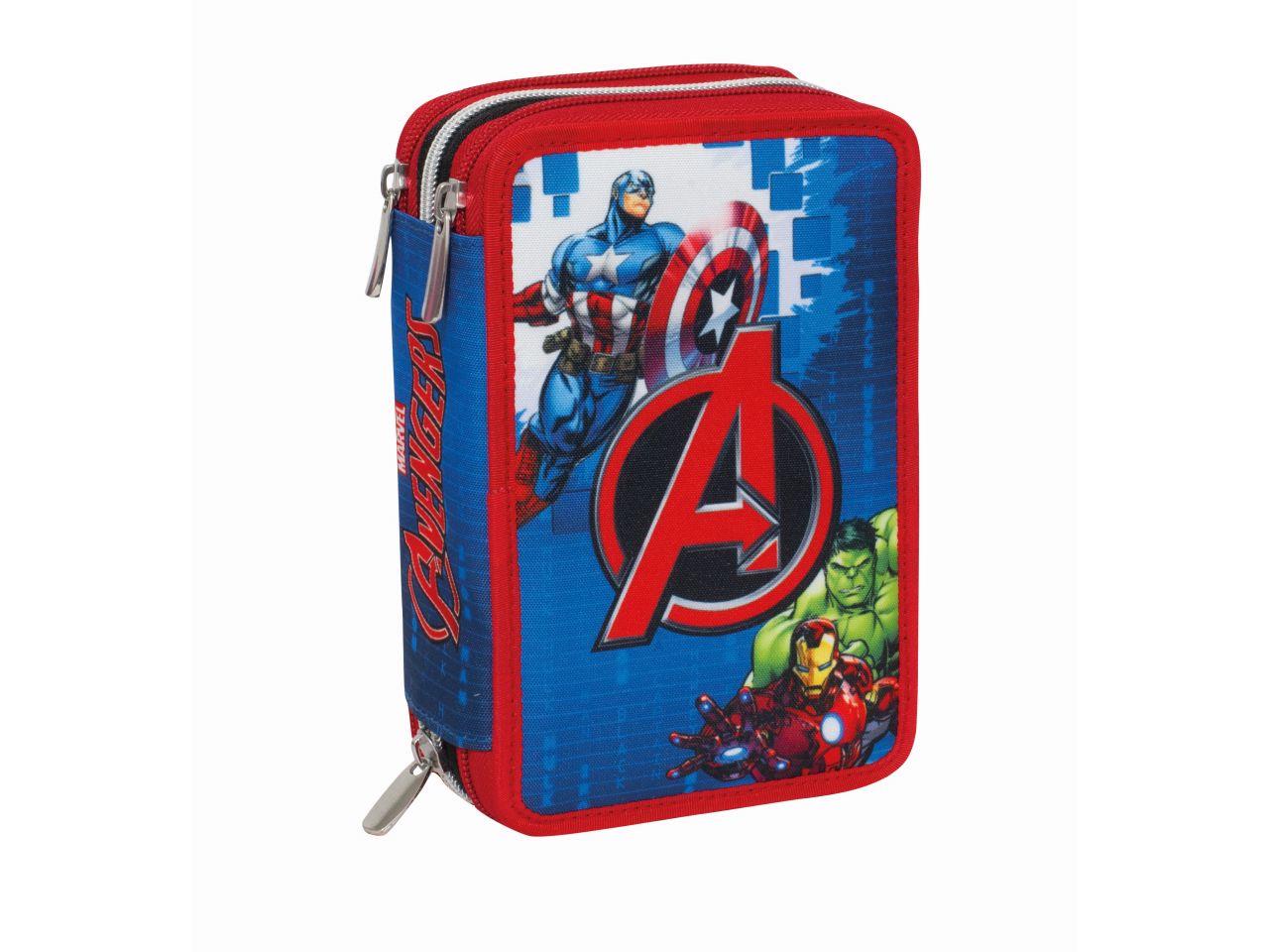 Avengers astuccio 3 zip earth's mightiest heroes $