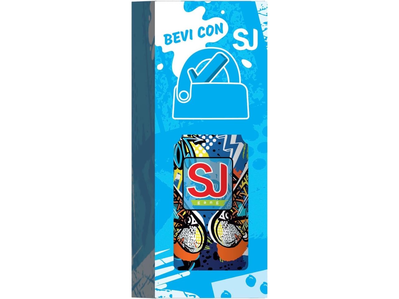 Borraccia termica Sj Gang boy e girl in acciaio, 500 ml assortiti - Seven