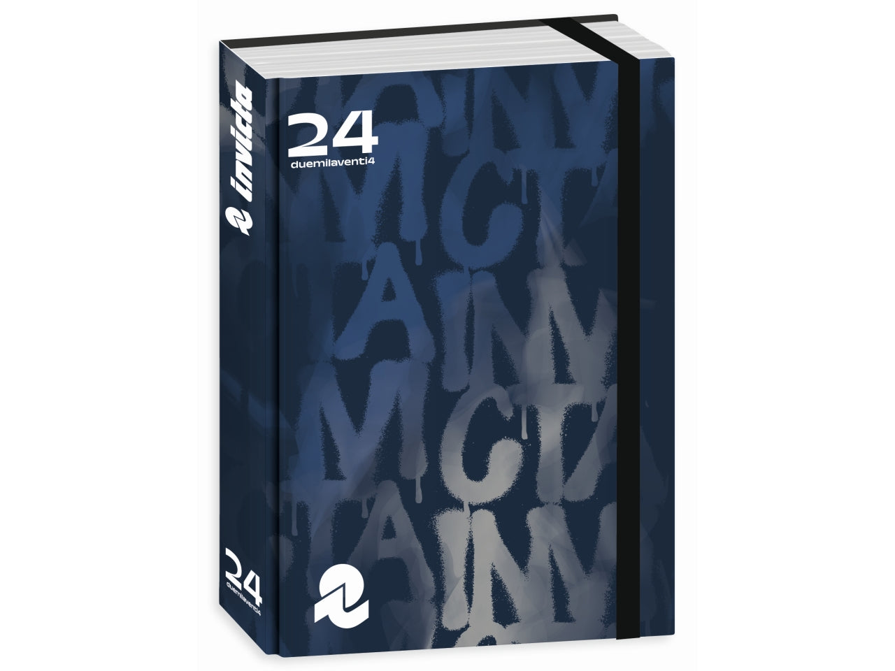 Diario 16 Mesi Standard - Multicolor, 13,6x18,3 cm, 496 Pagine | Invicta