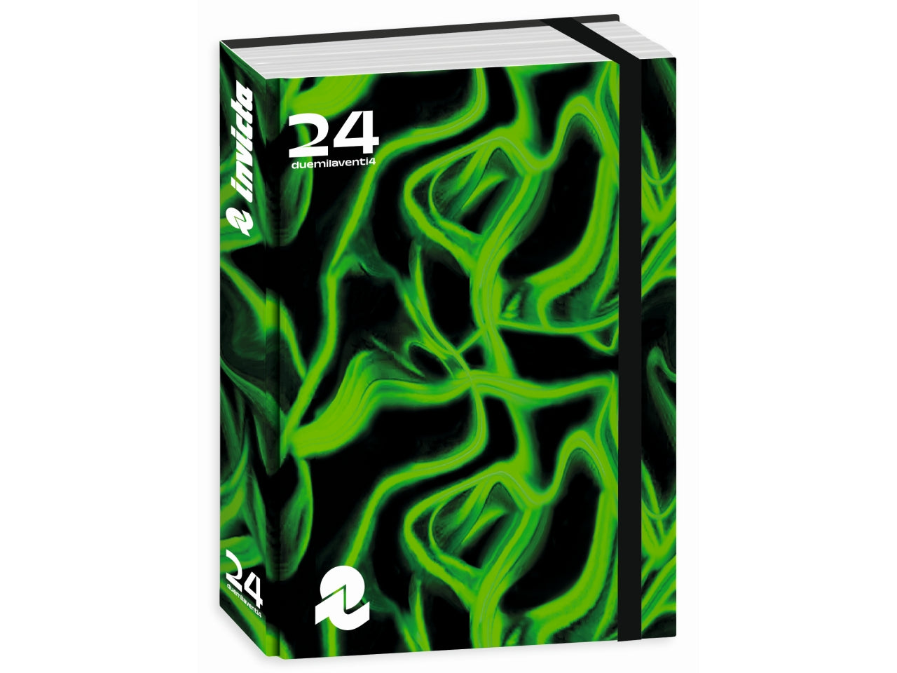 Diario 16 Mesi Standard - Multicolor, 13,6x18,3 cm, 496 Pagine | Invicta