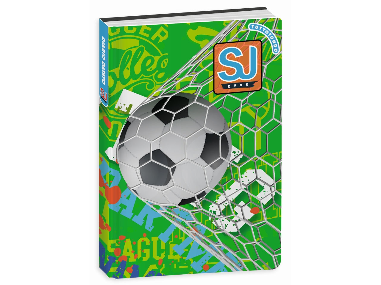 Diario 10 Mesi SJ Gang Girl - Multicolor, 14x20,6 cm, 352 Pagine | Seven
