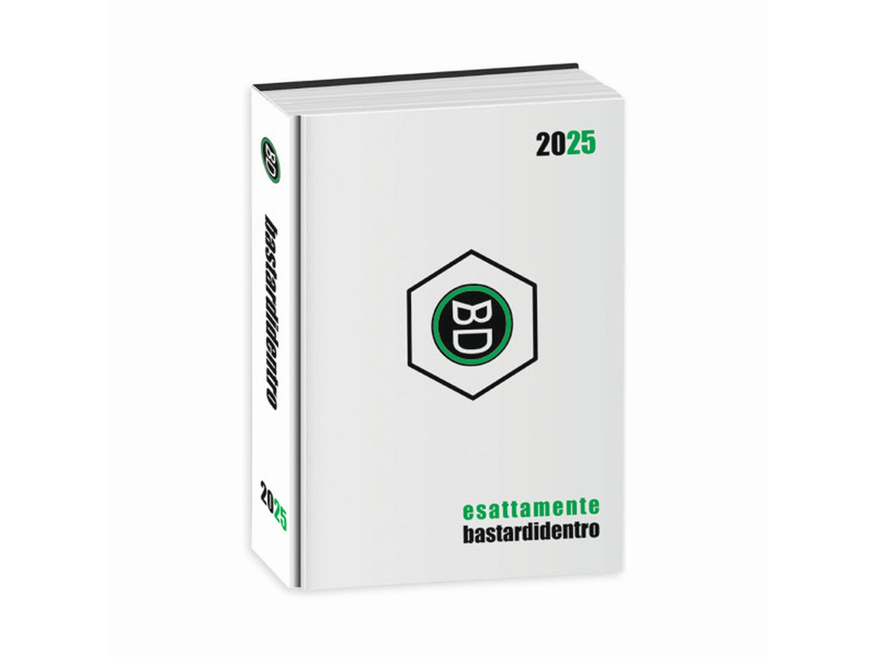 Diaro scuola Bastardidentro classic, standard 16 mesi datato 2024/2025 assortito, 13,6x18,3 cm
