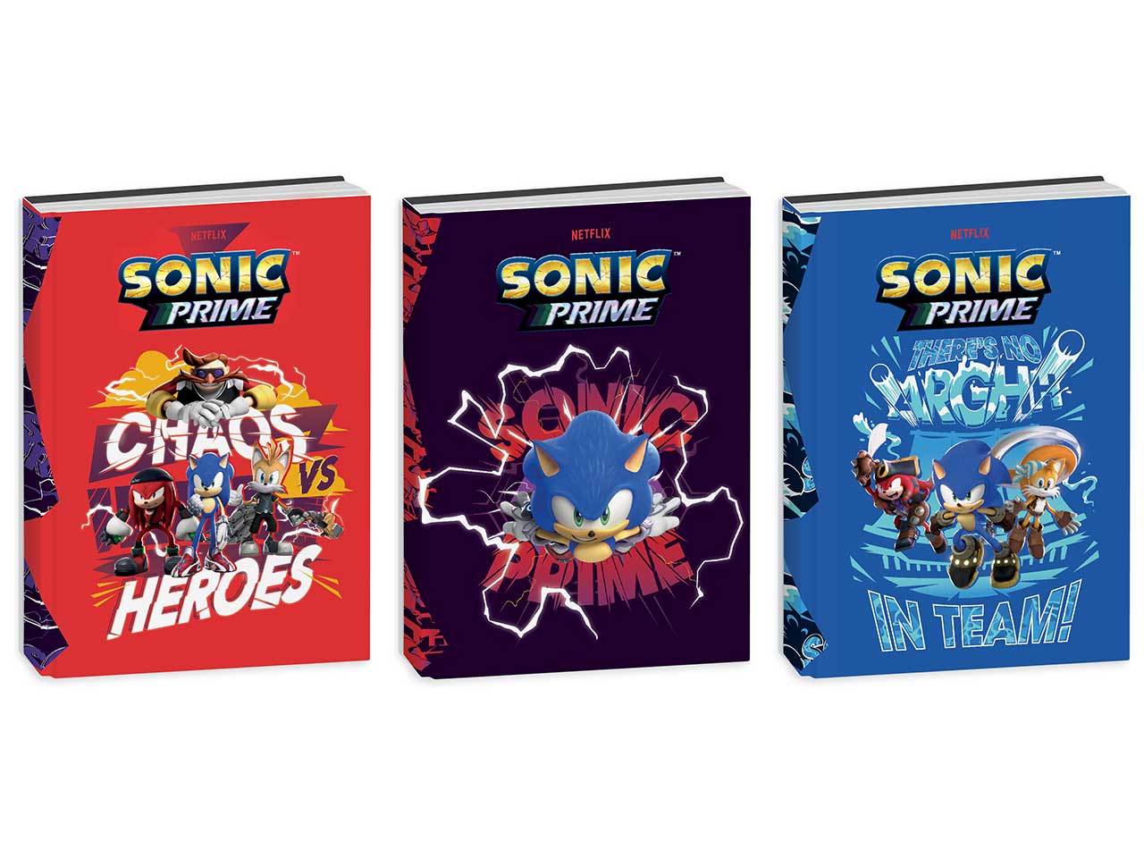 Diario scuola Sonic 10 mesi assortiti, 14,5x20,6 cm - Seven